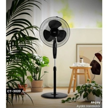 Ayaklı vantilatör 3 pervaneli 