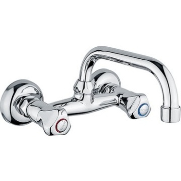 Klasik evye bataryası duvardan çıkışlı